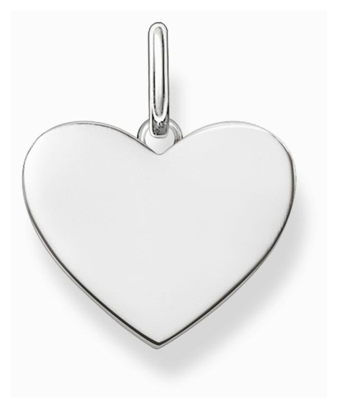 Thomas Sabo LBPE0002-001-12 Small Engravable Heart Pendant Jewellery