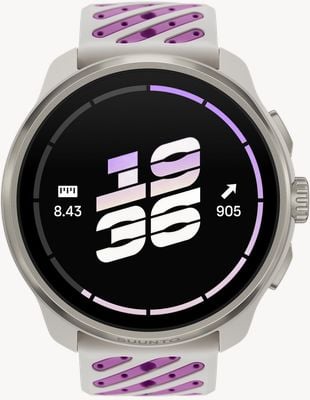 Suunto RACE 3S Titanium AMOLED Multisport Performance Watch (49mm) Orchid SS051647000