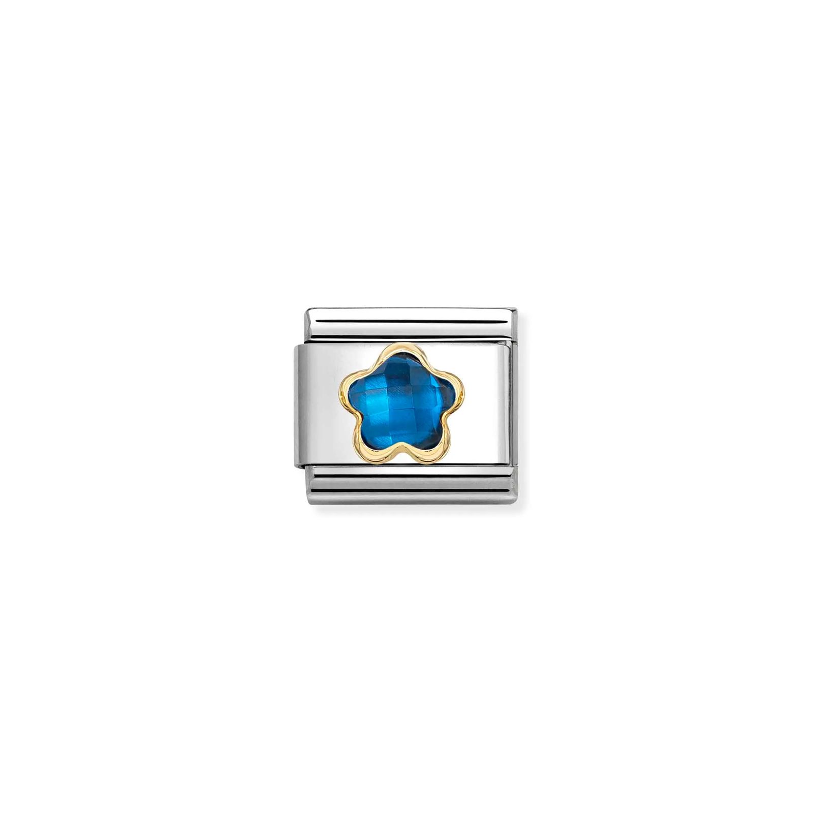 Nomination 030615/007 Classic Blue Cubic Zirconia Flower Jewellery