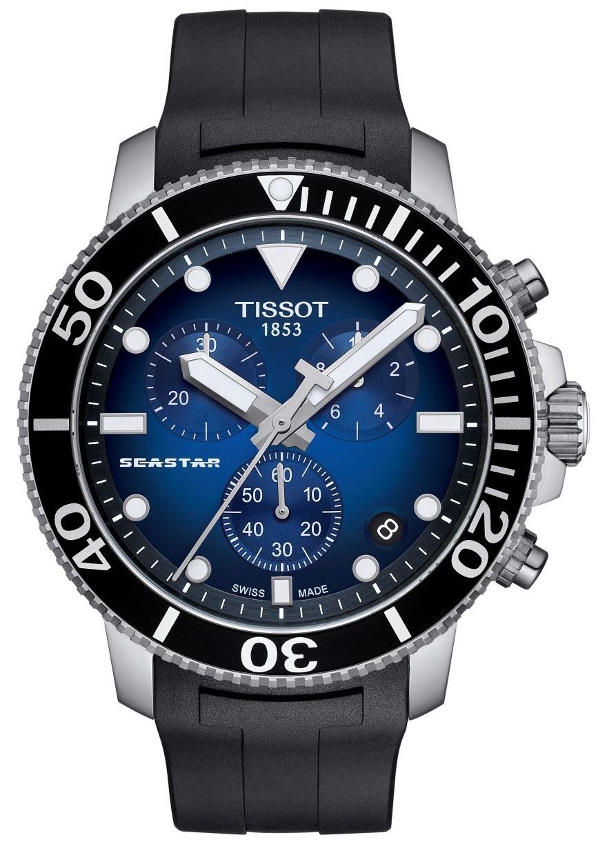 Tissot T1204171704100 Men’s Seastar 1000 Quartz Chronograph Watch