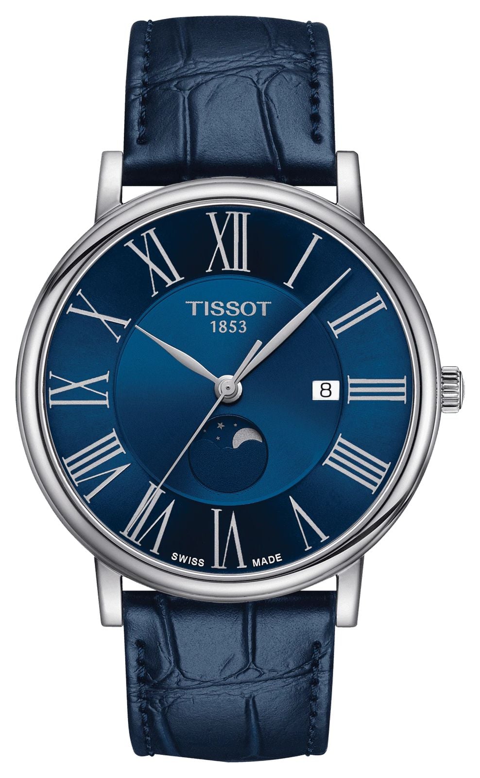 Tissot T1224231604300 Men’s Carson Moon Phase | Blue Dial | Watch