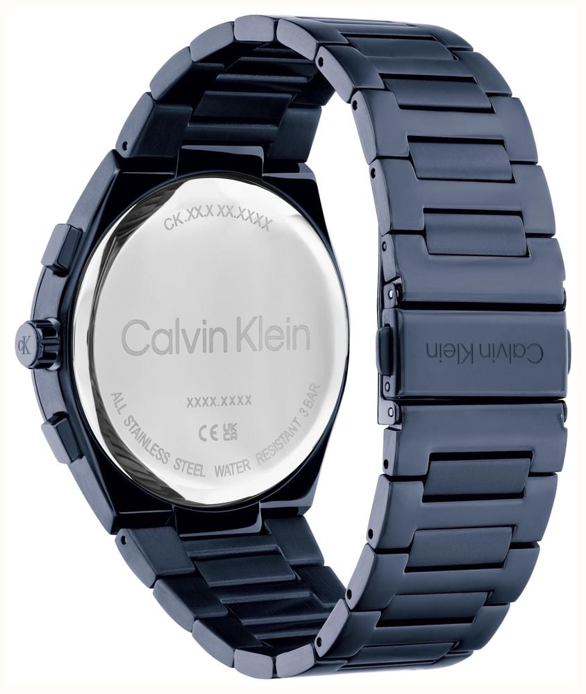 Calvin Klein Distinguish Multifunction Quartz (44mm) Blue Dial / Blue PVD Stainless Steel Bracelet 25200574 - alternate view 3