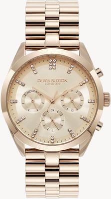 Olivia Burton City Classics Rose Gold Dial / Rose Gold-Tone Stainless Steel Bracelet 24000190