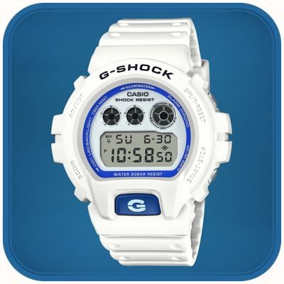 Casio G-Shock x The Fantastic Four First Steps Collection (50mm) White Dial / White Resin Strap DW-6900HDS-7ER