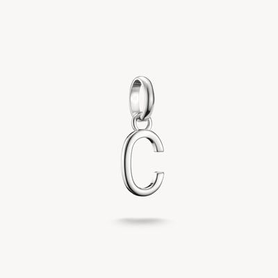 Thomas Sabo Charm Pendant Letter C Connect Silver CC1209-001-21