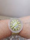 Customer picture of Swatch YELLOWINJELLY | Big Bold | Clear Strap Watch SO27E103