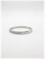 0.15ct Round Brilliant Natural Diamond Platinum Half Eternity Ring HET100110 - alternate view 2