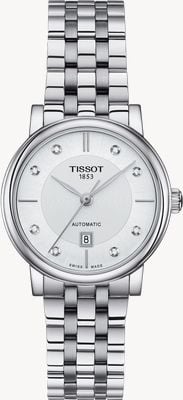 Tissot Women's Carson Automatic Stainless Steel Crystal Set T1222071103600