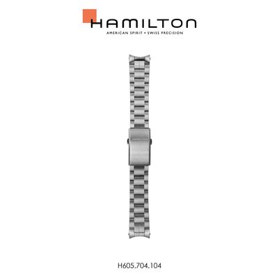Hamilton Straps H695704104 Khaki Field 38mm Stainless Steel Watch