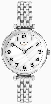 Limit Classic Quartz (30mm) Mother-of-Pearl Dial / Silver Link Bracelet 6496