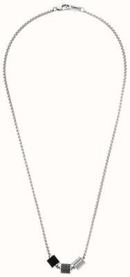 Emporio Armani Mens Stainless Steel Pause Deco Necklace EGS2383020