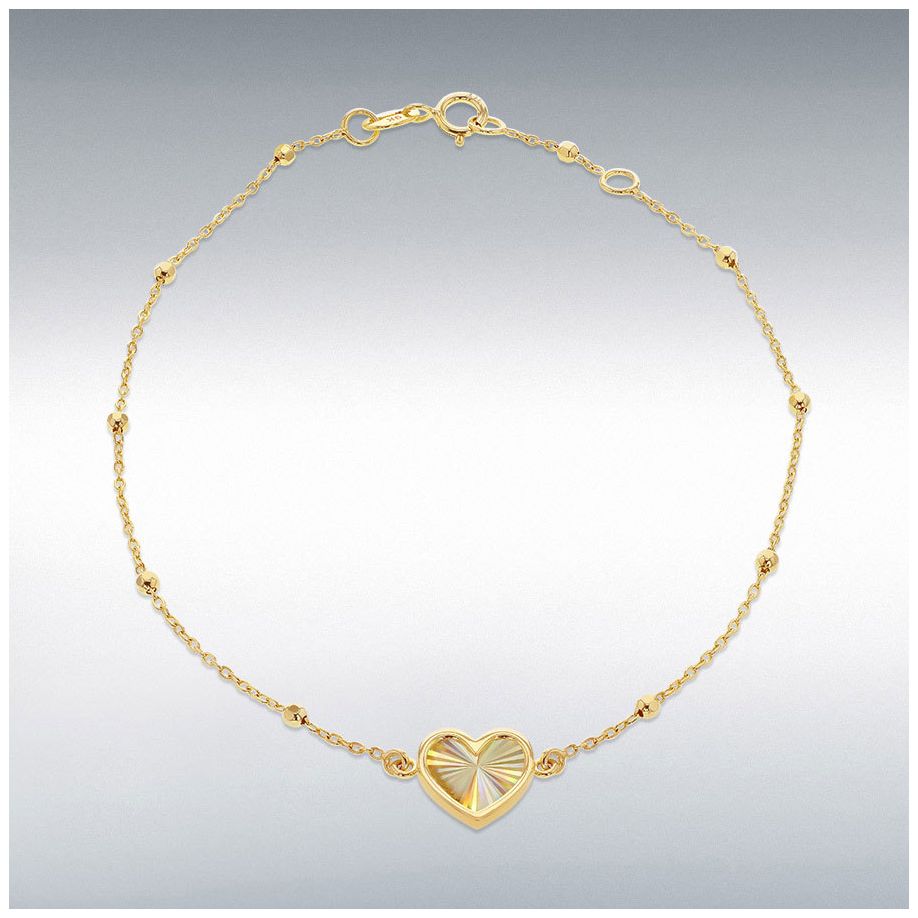 James Moore & Co 1.29.3342 9CT YELLOW GOLD WOMENS HEART Jewellery