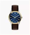 Fossil Pearson 42 mm Multifunction Brown Leather FS6195
