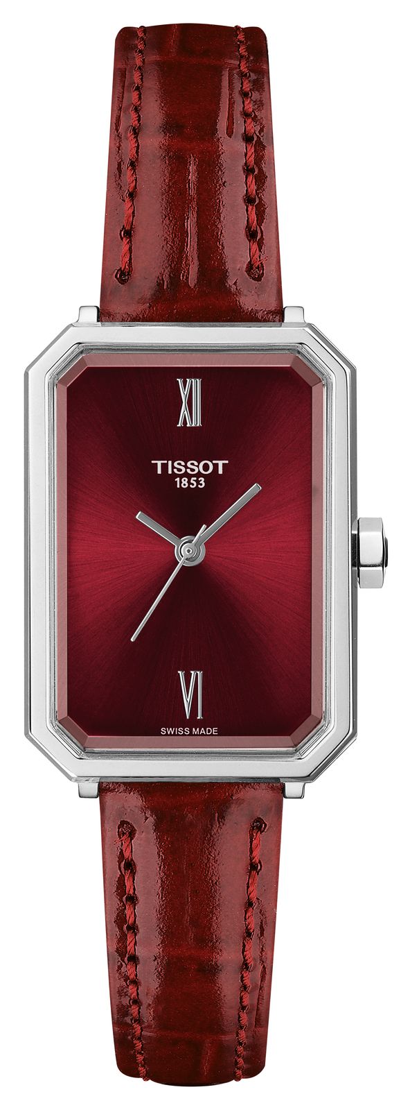 Tissot T1601101642300 SRV Quartz (21.8mm) Red Sunray Dial / Watch