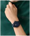 Aston Martin SLS Icon Small-Seconds Quartz (40mm) Navy Blue Dial / Navy Blue Silicone Strap MTIL1F602 - alternate view 4