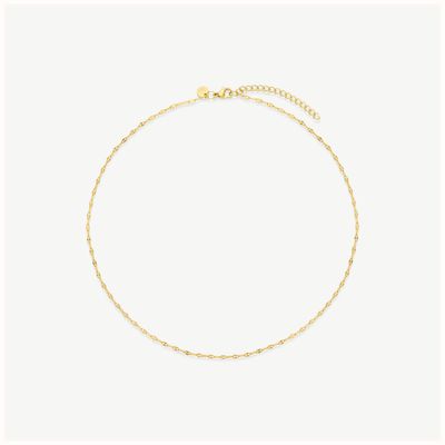 D.LOUISE Gold Tone Ultimate Stacking Accessory Dainty Necklace GN-018