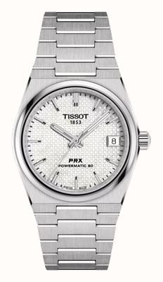 Tissot PRX Powermatic 80 (35mm) Mother-of-Pearl Dial / Stainless Steel T1372071111100