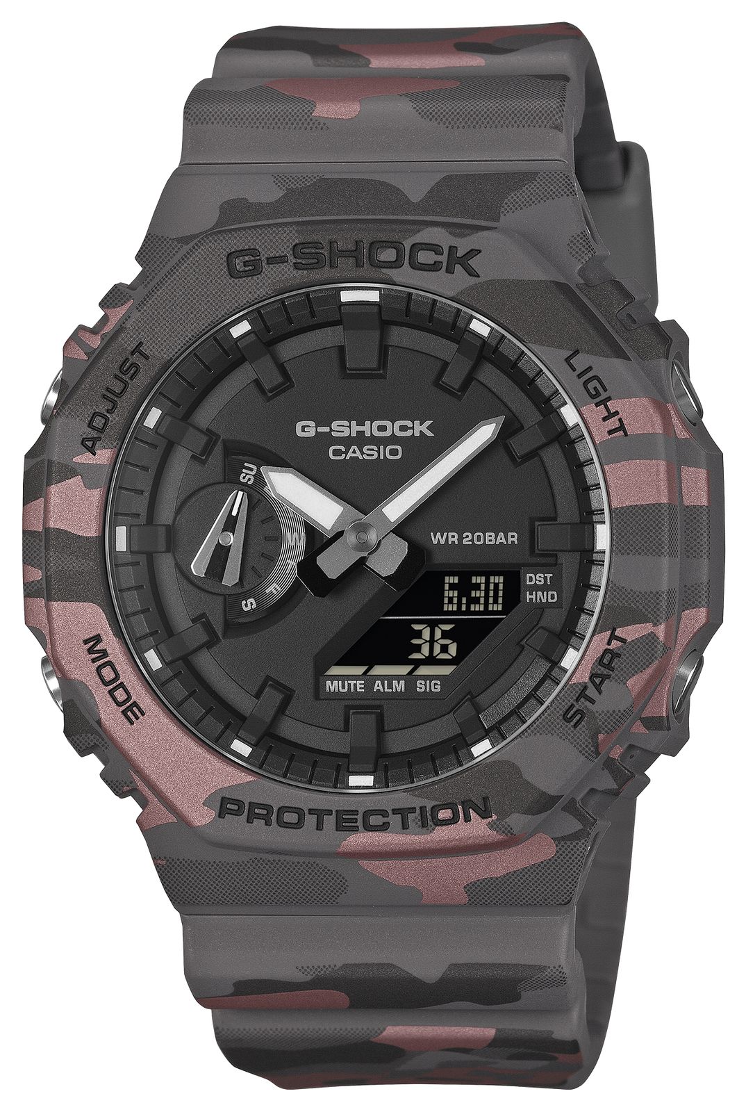 Casio GA-2100CM-8AER G-Shock 2100 Series Original Camouflage Watch