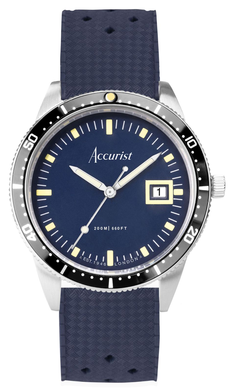 Accurist 72002X Men’s Dive Quartz (42mm) Windermere Blue Watch