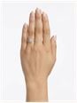 Bass International Diamond Jewel 0.81ct Princess Natural Diamond Platinum Halo Ring J4621 - alternate view 4