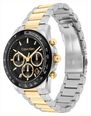 Calvin Klein Sport Luxe Quartz Chronograph (40mm) Black Dial / Two-Tone Stainless Steel Bracelet 25200608 - alternate view 2