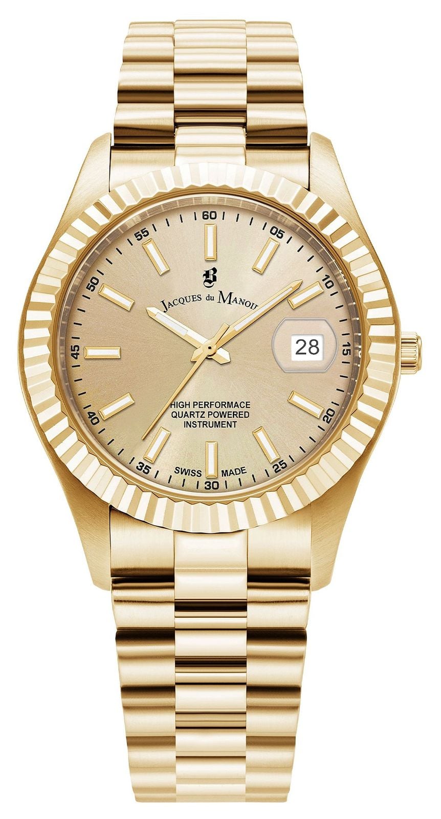 Jacques Du Manoir JWG03002 Inspiration Business (40mm) Gold Watch
