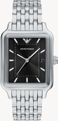 Emporio Armani Diego (47mm) Black Dial / Stainless Steel Bracelet AR11755