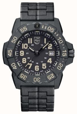 Luminox Navy Seal 3500 Series CARBONOX™ Edition (45mm) Black Dial / Black CARBONOX™ Oyster Style Bracelet XS.3510