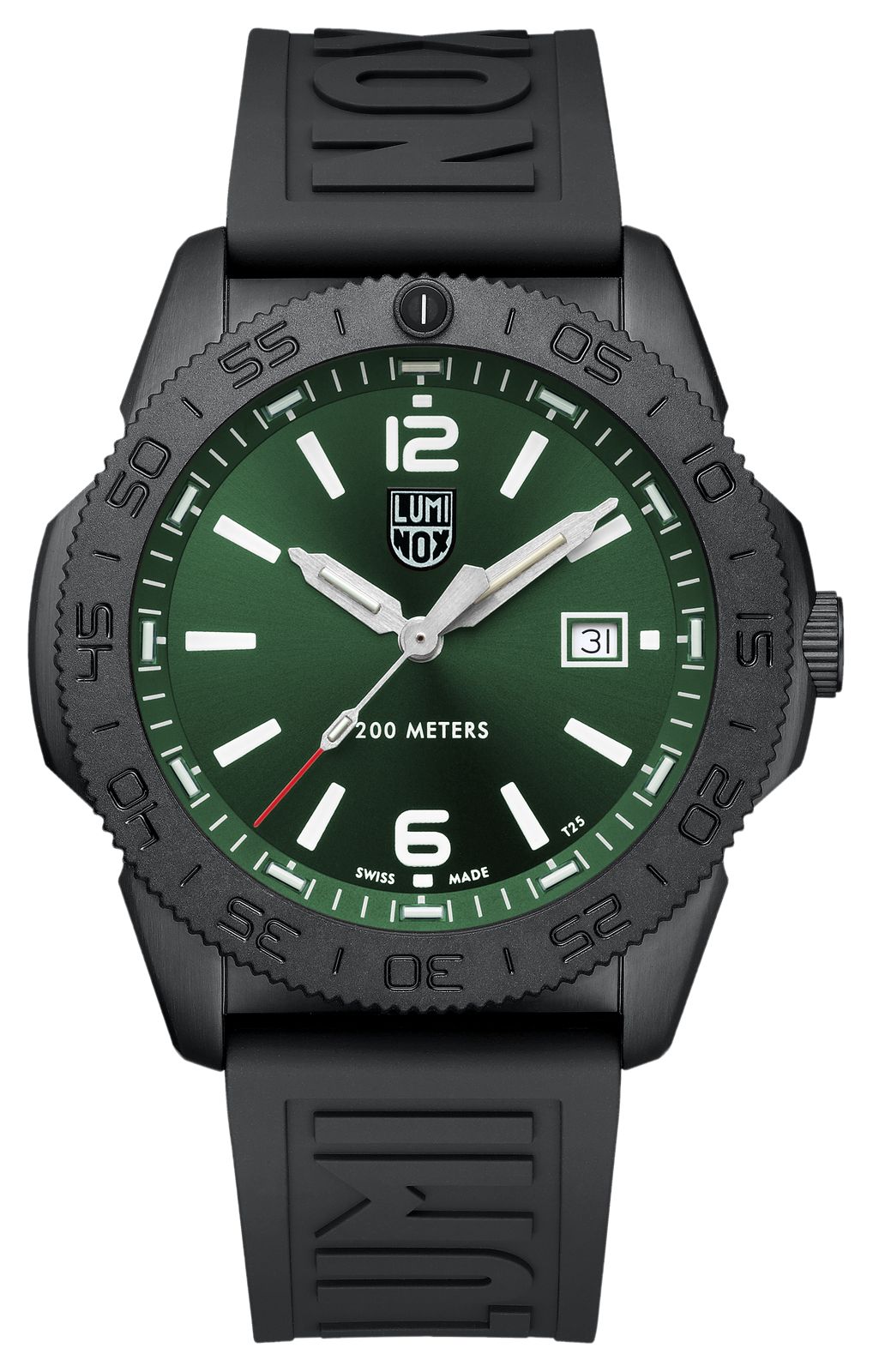 Luminox XS.3137.B Pacific Diver: Black Steel - 3120 Series ( Watch
