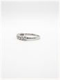 James Moore & Co 0.20ct Round Brilliant Natural Diamond 18ct White Gold Half Eternity Ring J49913 - alternate view 2