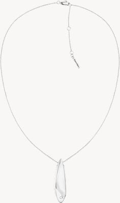 Calvin Klein Women's Sculpted Pendant Silver 35000813