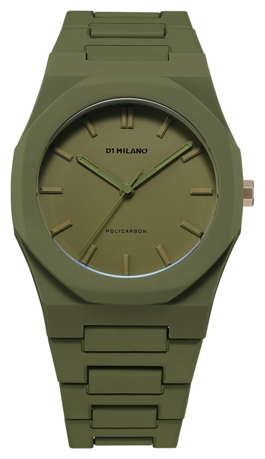 D1 Milano PCBJ22 Polycarbon Military Green (40.5mm) Military Watch