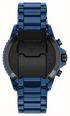 Emporio Armani Solar Chronograph (44mm) Blue Dial / Blue Ceramic Bracelet AR70024 - alternate view 5