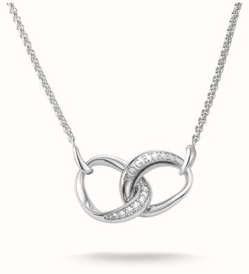 Thomas Sabo Chain Together With White Zirconia Sterling Silver KE2380-051-14-L45V