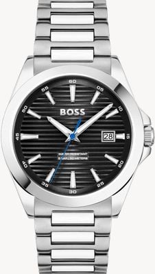 BOSS Men's Strike (41mm) Black Dial / Stainless Steel Bracelet 1514170