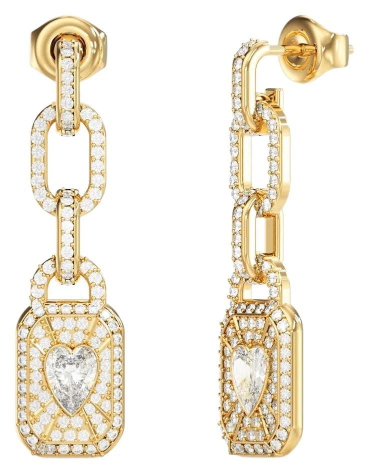 Guess UBE06349YG Guess Jewellery Womens  Crystal Love Tag