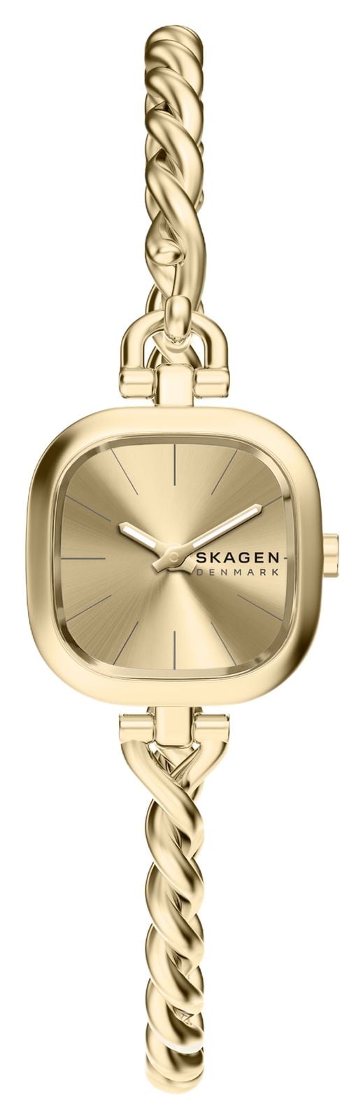Skagen SKW3181 Mellem Micro Quartz (20mm) Gold Sunray Dial Watch