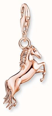 Thomas Sabo Horse Charm - 18K Rose-Gold 925 Sterling Silver 1900-415-40
