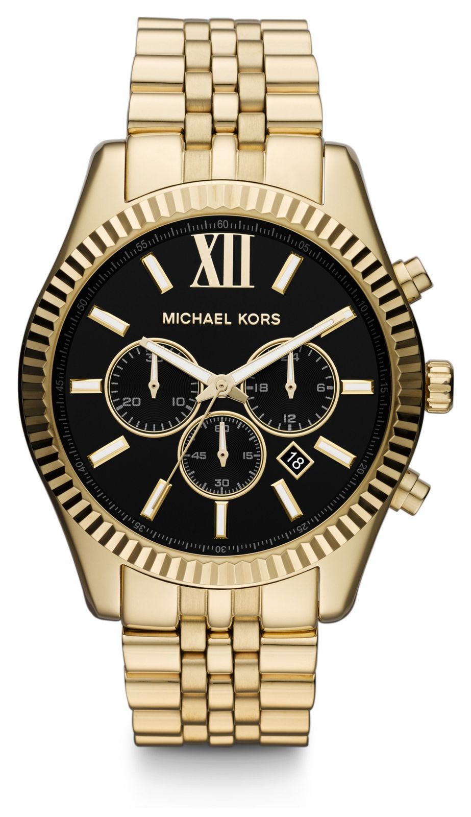 MK8286 EX-DISPLAY Men's Lexington Toned Watch - Michael Kors - Modalova