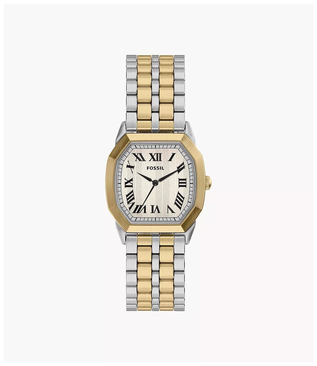 Fossil FS6212 Harlow 33 mm Three-Hand Two-Tone Stainless Watch
