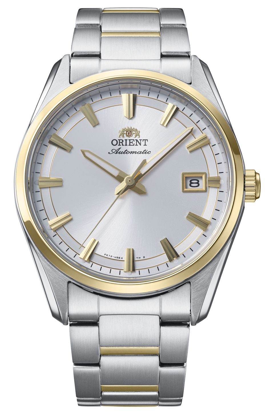 Orient RA-AC0R01S30B Stretto Date (38.5mm) White Dial / Two- Watch