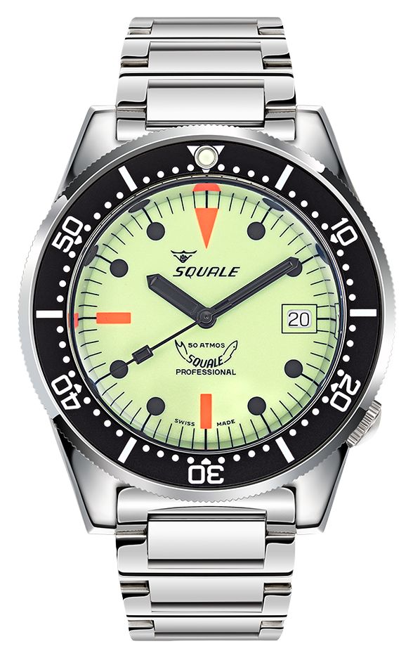 Squale 1521FULL.SQ20L 1521 Full Luminous (42mm) Watch