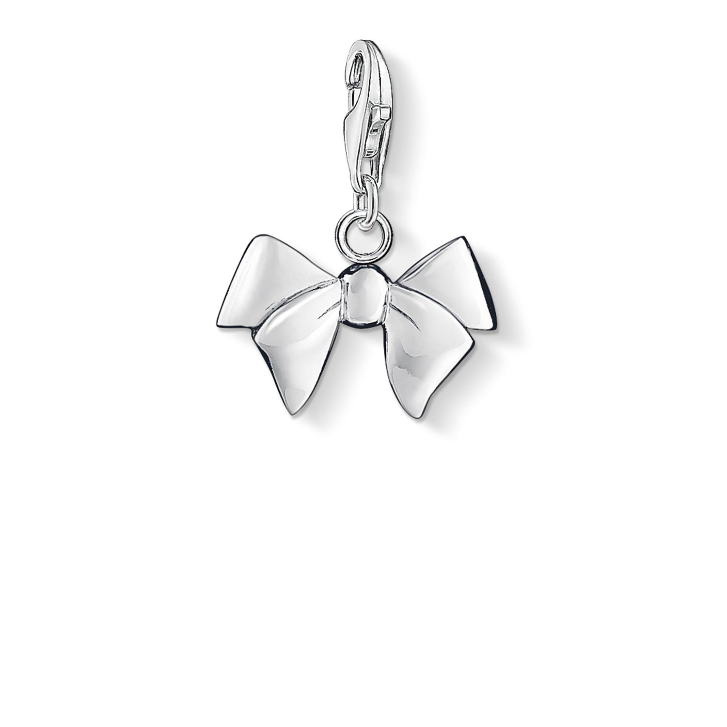 Thomas Sabo 0619-001-12 Bow Charm 925 Sterling Silver Jewellery