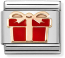 Nomination Classic Gift Box 9ct Rose Gold & Steel Enamel Charm 430202/07