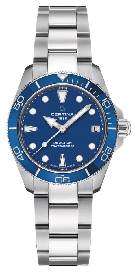 Certina C0320071104100 DS Action Lady Powermatic 80 (34.5mm Watch