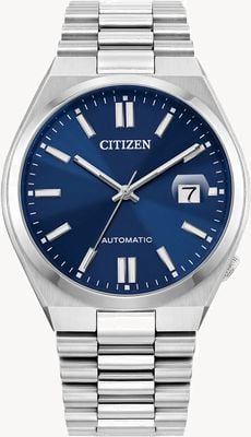 Citizen Tsuyosa Automatic (40mm) Sunray Blue Dial / Stainless Steel Bracelet NJ0150-56L