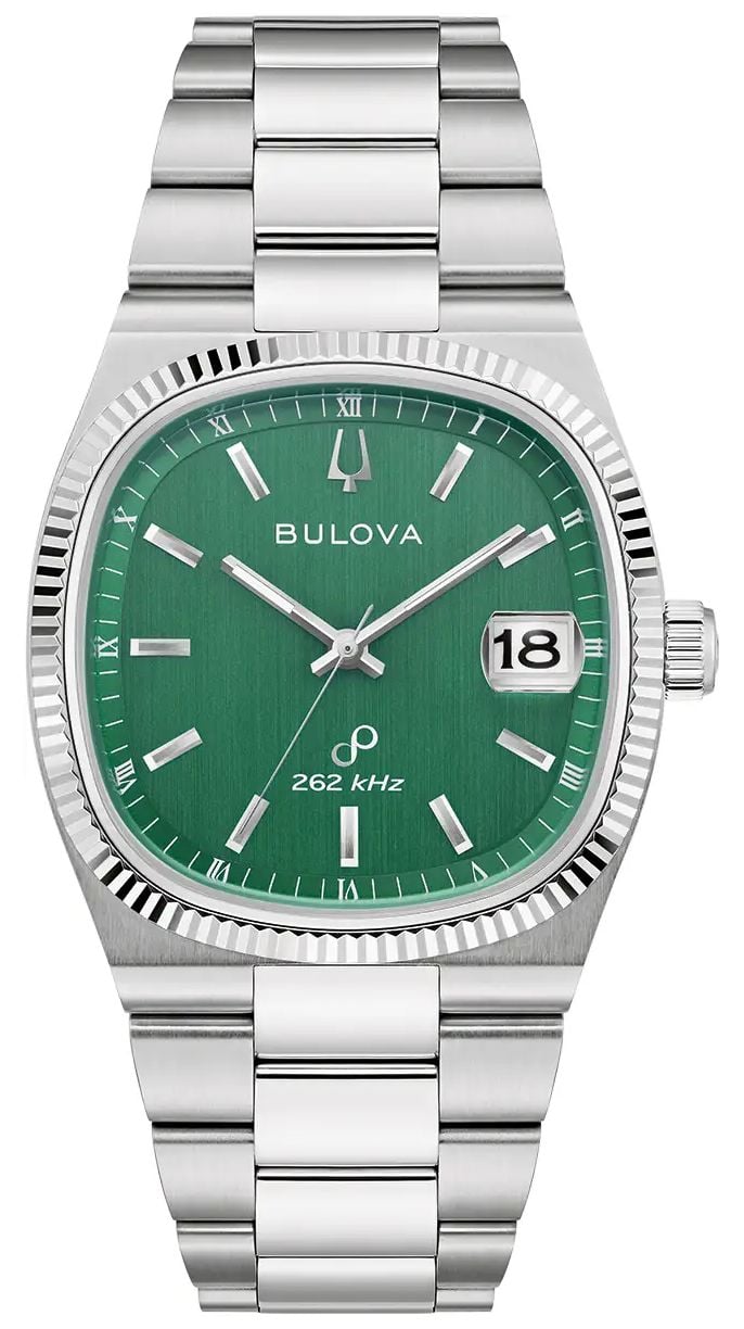 Bulova 96B439 Super Seville Precisionist (38mm) Green Dial Watch