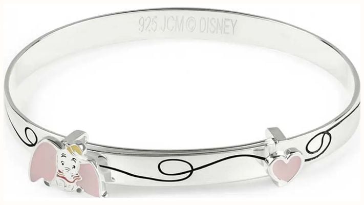 Disney Sterling Silver Dumbo Childrens Expandable Bangle B902558SL.PA