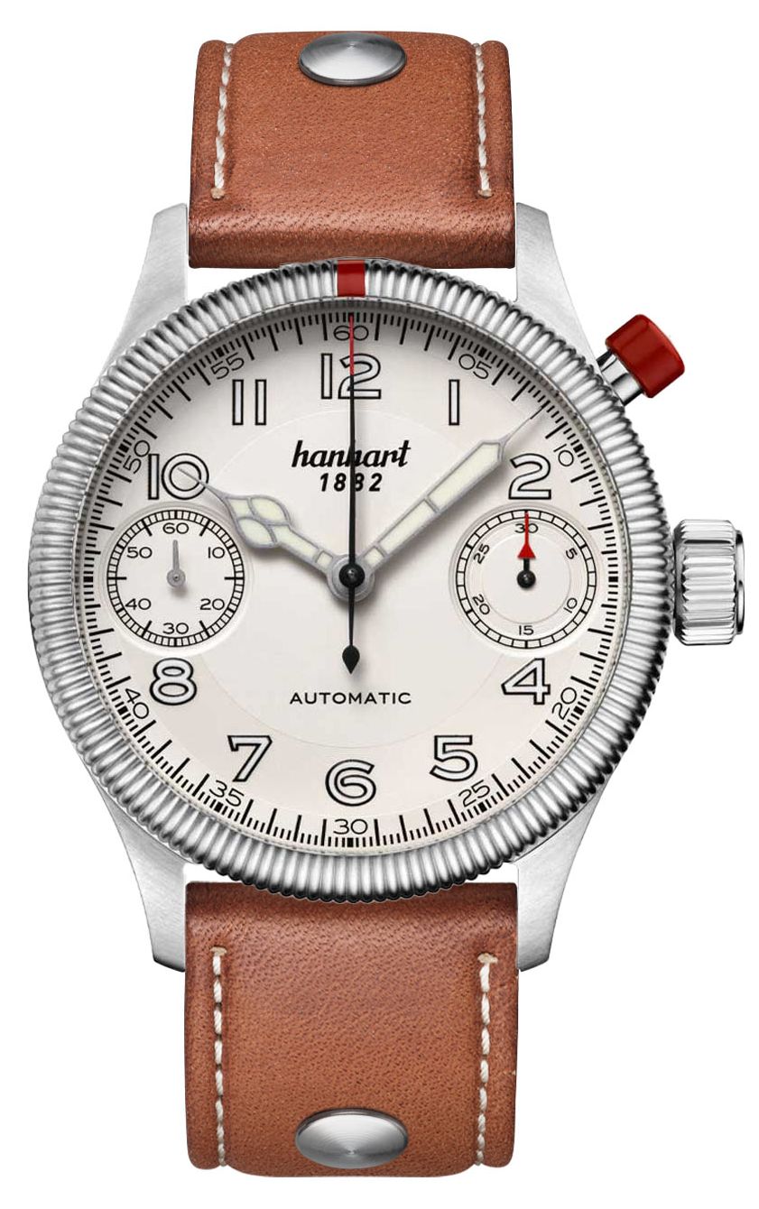 Hanhart 733.220-0210 PIONEER MonoScope Automatic Chronograph Watch