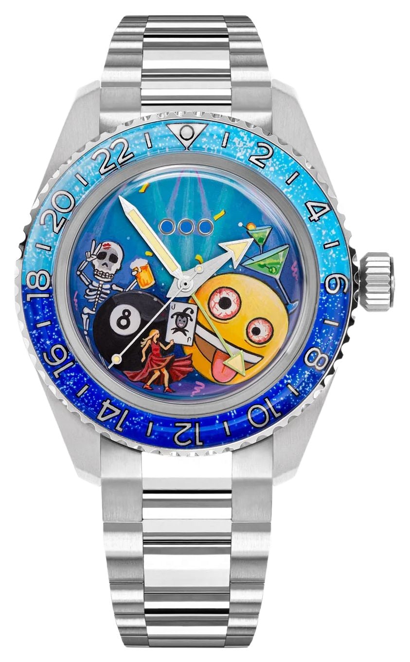 Out Of Order OOO.001-25.HH.BAND.SS Happy Hour Limited Watch